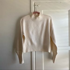 Cream mockneck sweater from & Other Stories